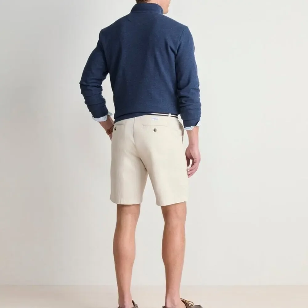 Vineyard Vines Men's Breaker Beige Flat Front Shorts Size 32